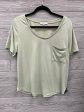 Top Short Sleeve Basic By Love Tree In Green, Size: M Sale