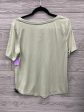 Top Short Sleeve Basic By Love Tree In Green, Size: M Sale