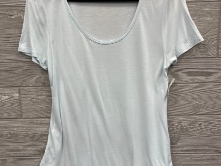 Top Short Sleeve By Old Navy In Blue, Size: M Cheap