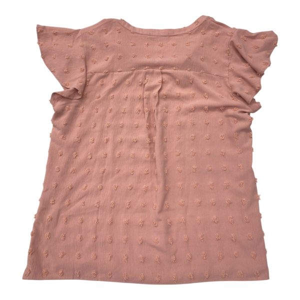 Top Short Sleeve By Cmc In Pink, Size: 2x Online Hot Sale