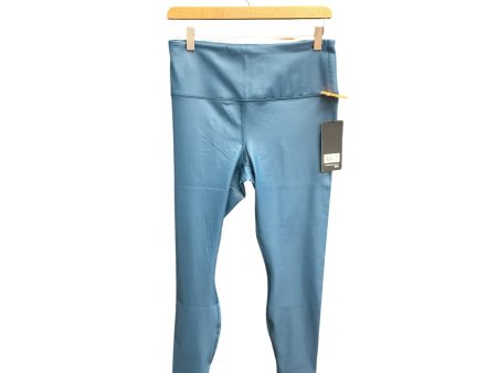 Athletic Leggings By 90 Degrees By Reflex In Teal, Size: L Online Hot Sale