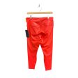 Athletic Leggings By 90 Degrees By Reflex In Red, Size: L Sale