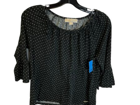 Top 3 4 Sleeve By Michael By Michael Kors In Black, Size: S on Sale