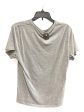 Athletic Top Short Sleeve By Clothes Mentor In Grey, Size: M Discount