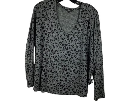 Top Long Sleeve Designer By Rails In Animal Print, Size: M Sale