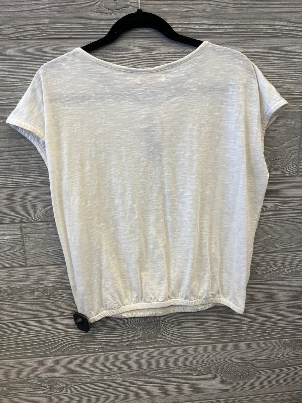 Top Short Sleeve By Prana In Cream, Size: Xs Online Sale