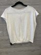 Top Short Sleeve By Prana In Cream, Size: Xs Online Sale