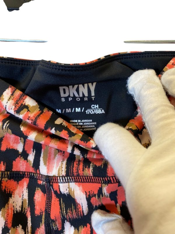 Athletic Leggings By Dkny In Multi-colored, Size: M Cheap