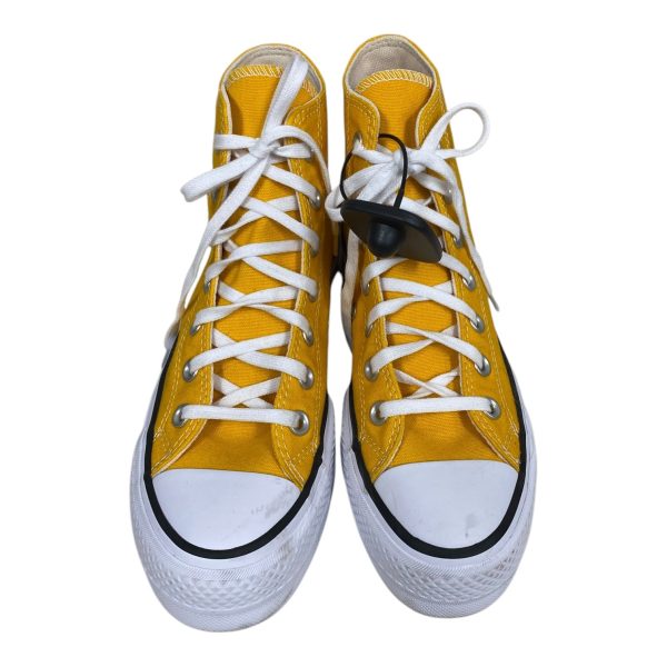 Shoes Sneakers By Converse In White & Yellow, Size: 6.5 Online