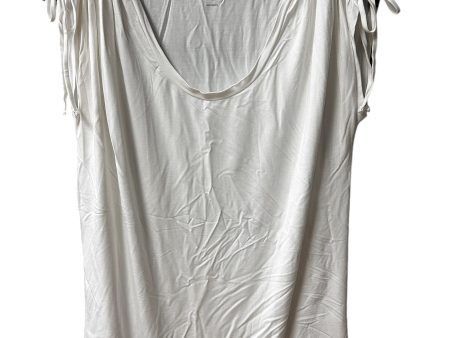 Top Short Sleeve By Express In White, Size: Xs Fashion