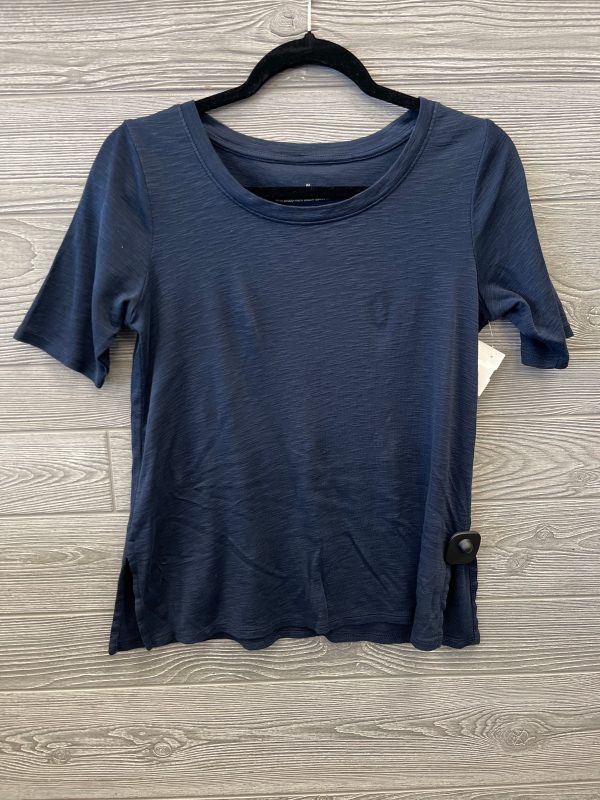 Top Short Sleeve By J. Jill In Blue, Size: Petite   Xs Online Hot Sale