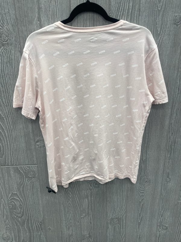 Top Short Sleeve By Puma In Pink, Size: M Sale