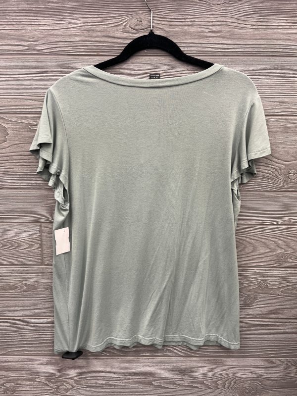 Top Short Sleeve By Shein In Green, Size: M Online now