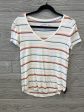 Top Short Sleeve By Clothes Mentor In Striped Pattern, Size: Xs For Discount