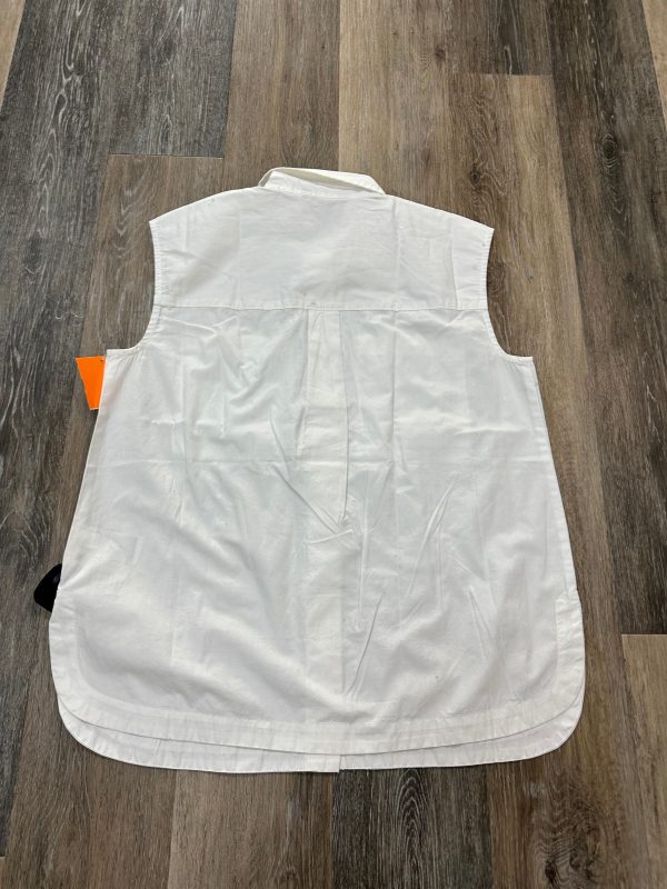 Top Sleeveless By Banana Republic In White, Size: Xs For Discount