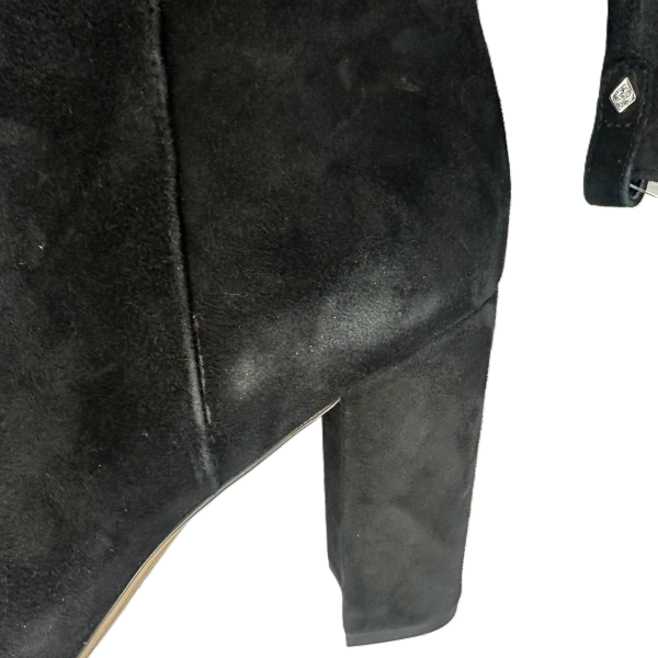 Boots Knee Heels By Sam Edelman In Black, Size: 10 Online now