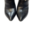 Black Gold Boots Luxury Designer By Valentino, Size: 9.5 For Cheap