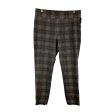 Pants Leggings By Logg In Plaid Pattern, Size: L Online Sale