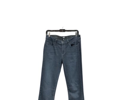 Jeans Boot Cut By Paige In Blue Denim, Size: 10 For Discount