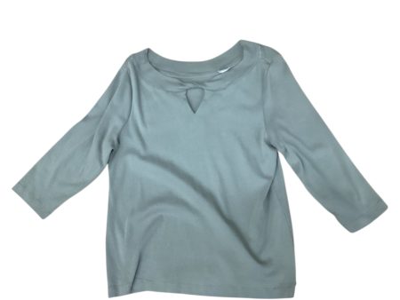 Top 3 4 Sleeve By Chicos In Green, Size: 2 Online Sale