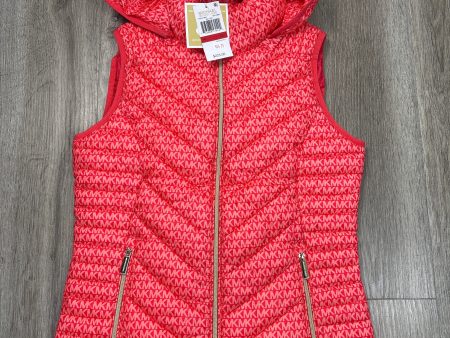 Vest Puffer & Quilted By Michael By Michael Kors In Orange, Size: Xs Sale