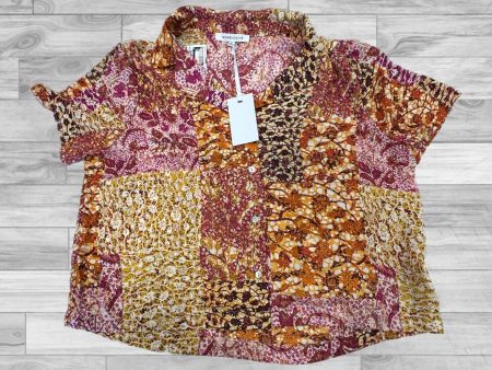 Top Short Sleeve By Rose And Olive In Multi-colored, Size: L Discount