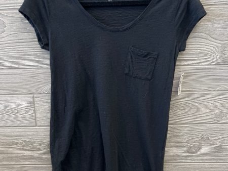 Top Short Sleeve By Gap In Black, Size: Xs Supply