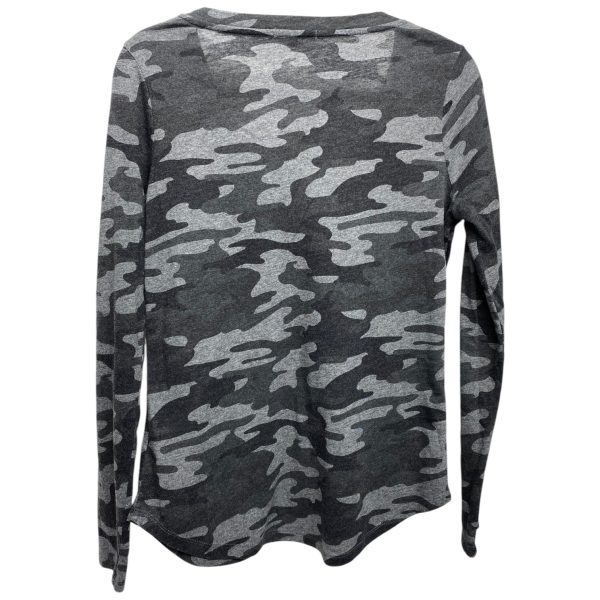 Top Long Sleeve By Z Supply In Camouflage Print, Size: S Online now