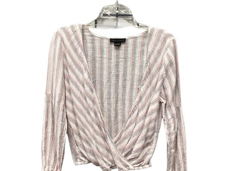 Top Long Sleeve By Sanctuary In Striped Pattern, Size: S Supply