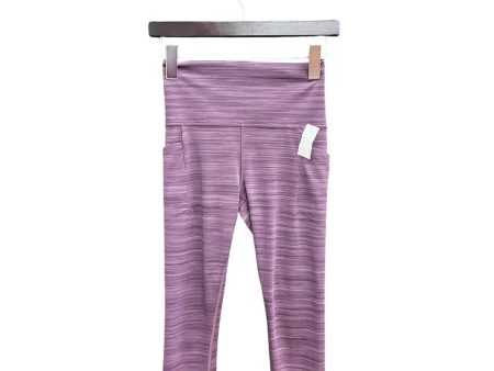 Athletic Leggings Capris By Athleta In Purple, Size: Xs Cheap