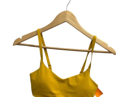 Athletic Bra By Athleta In Yellow, Size: Xxs Online Sale