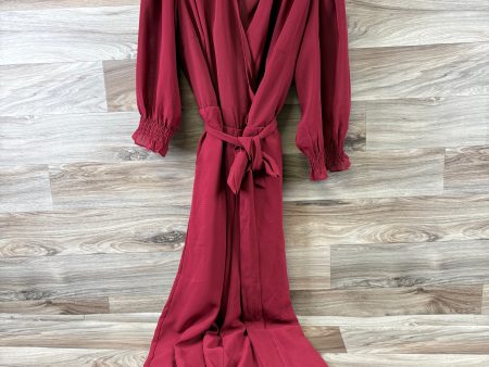 Jumpsuit By Lane Bryant In Red, Size: 1x Fashion