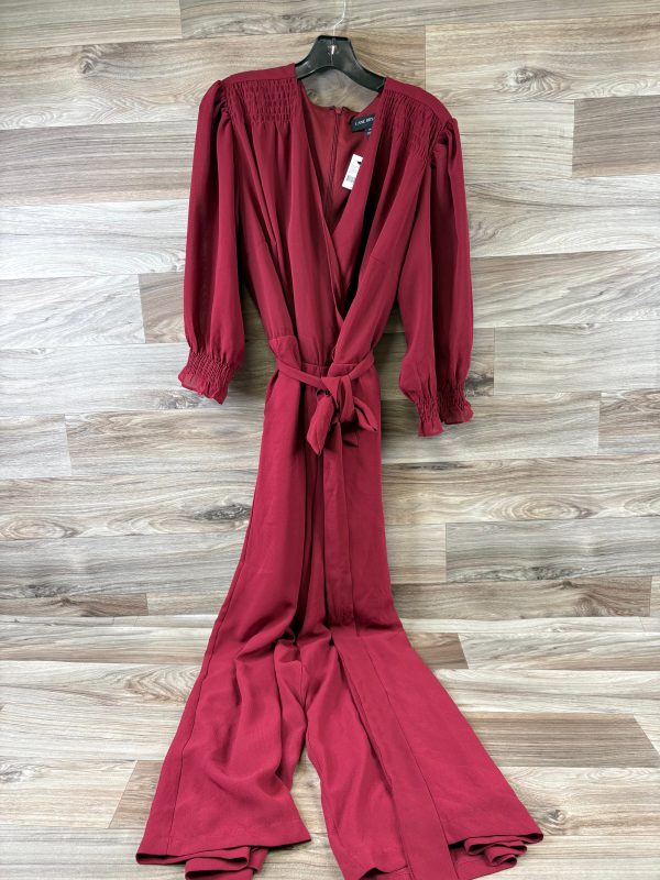 Jumpsuit By Lane Bryant In Red, Size: 1x Fashion