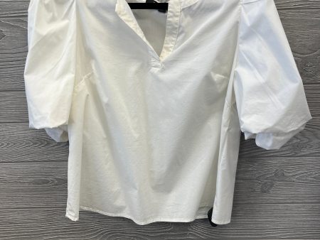 Top Short Sleeve By Marc New York In White, Size: M Online Sale