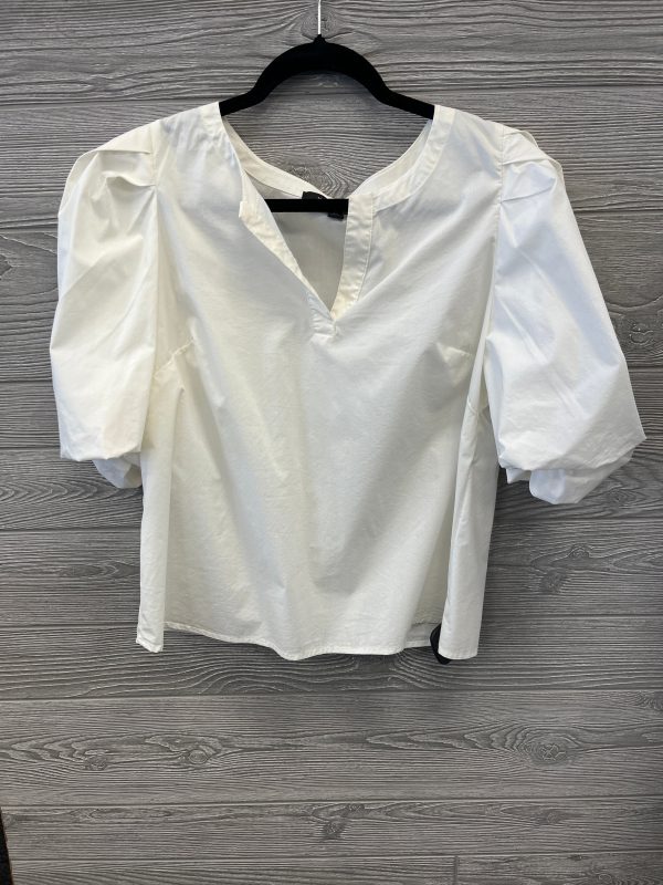 Top Short Sleeve By Marc New York In White, Size: M Online Sale