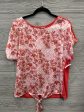 Top Short Sleeve By Dana Buchman In Red, Size: M Sale