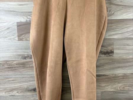 Pants Leggings By Eloquii In Tan, Size: 22 For Cheap