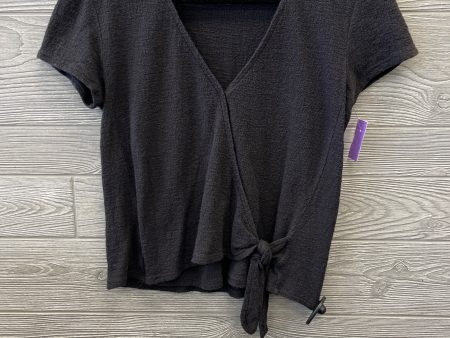 Top Short Sleeve By Madewell In Black, Size: Xs Online now