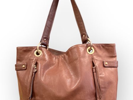 Handbag Leather By Leather Warehouse, Size: Medium Online