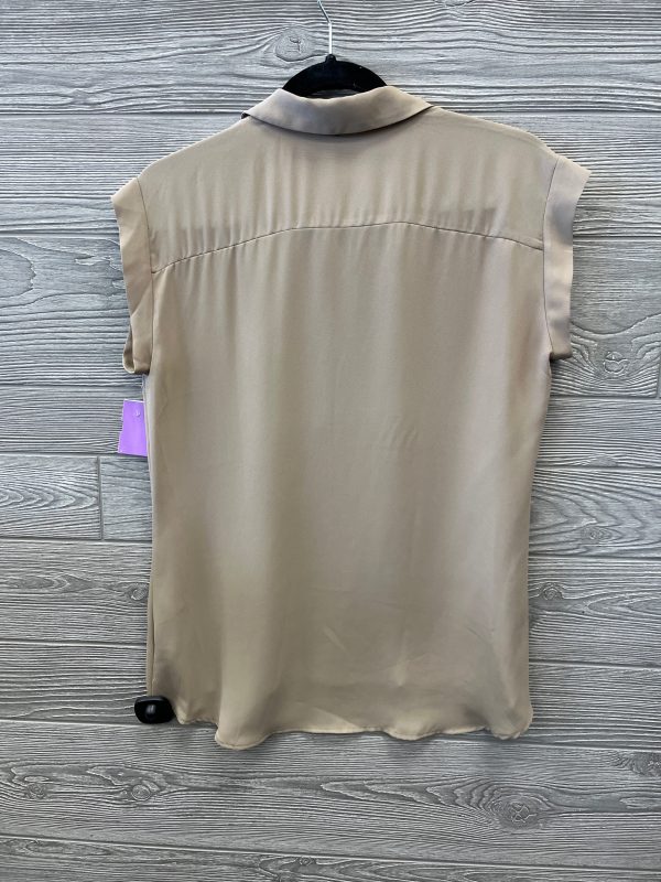 Top Short Sleeve By Limited In Tan, Size: S Online now