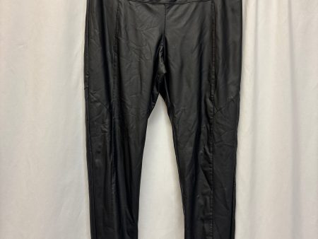 Pants Leggings By Pink Lily In Black, Size: L Online