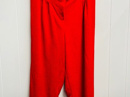 Capris By Soho Design Group In Red, Size: L Cheap