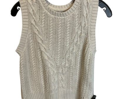 Vest Sweater By Rachel Zoe In Cream, Size: M Online Sale