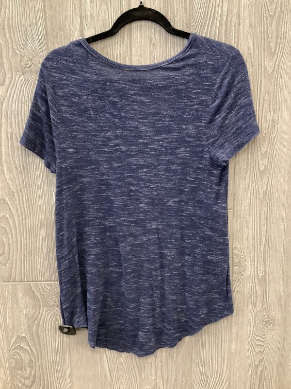 Top Short Sleeve By Merona In Blue, Size: S For Sale