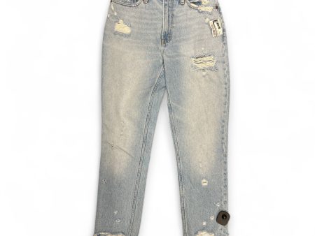 Jeans Straight By Abercrombie And Fitch In Blue, Size: 26 Sale