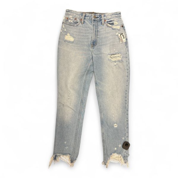 Jeans Straight By Abercrombie And Fitch In Blue, Size: 26 Sale