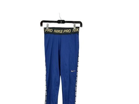 Athletic Leggings By Nike In Blue, Size: Xs on Sale