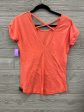 Top Short Sleeve By Reebok In Coral, Size: M Online Sale