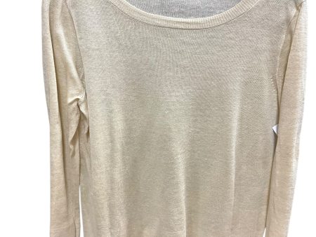 Top Long Sleeve Basic By J Crew In Yellow, Size: Xs Supply