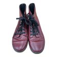 Boots Ankle Flats By Dr Martens In Red, Size: 7 For Discount